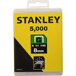 Stanley nietjes 8 mm type G 5000 stuks Snelle Levering