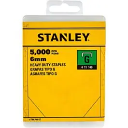 Stanley nietjes 6 mm type G 5000 stuks Koop Online