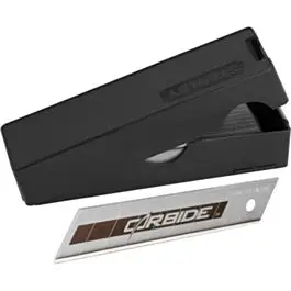 50 Stanley Carbide reserve afbreekmessen 18 mm Op = Op