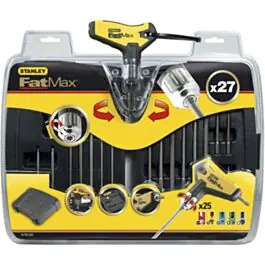Superprijs Stanley FatMax stiftsleutelset met ratel 27-delig 0-79-153