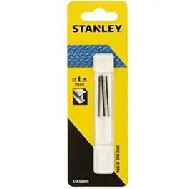 Tijdelijk Beschikbaar Stanley metaalboor 1,5 mm HSS-R STA50005 (3 stuks)