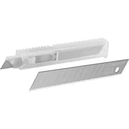 10 Stanley reserve afbreekmesjes 9 mm Exclusief