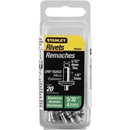 Stanley popnagels 4x3mm (20 stuks) Superprijs