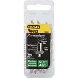 Authentiek Stanley popnagels 4x7mm (20 stuks)