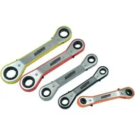 Ambachtelijk Ratelringsleutelset 5-delig Mannesmann 27405