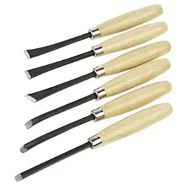 Superprijs Houtsnijset gutsen en beitels Mannesmann 6-delig 690-EX-160