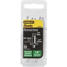 Stanley popnagels 3x12mm (15 stuks) Geld-Terug-Garantie