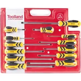 Toolland schroevendraaierset 13-delig Beperkte Voorraad