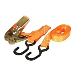 Professioneel Ratelspanband incl. haken 4.5 m x 25 mm Perel ARAT6 500 kg