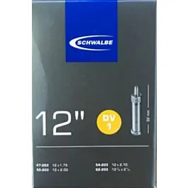 Budget Schwalbe fiets binnenband 12 inch DV 1