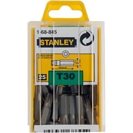 Trendy 25 Torx T30 bits 1/4 inch 25 mm Stanley 1-68-845