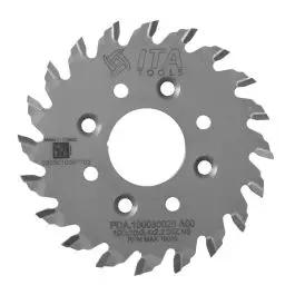 Alleen Vandaag PDA Groefzaag, HM, RH+LH, D=100 F= 30 Z= 20 K/P=3,4/2,2 WZ PH:4/M5/48
