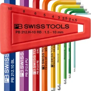 Direct Verzonden PB212 H-10 RB inbussleutelset, Actie!