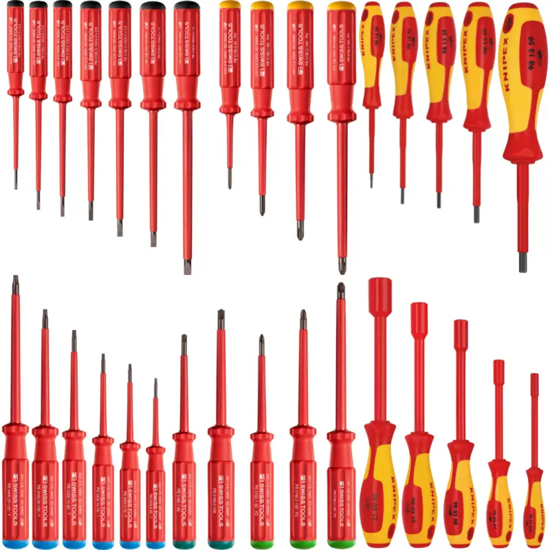 32 dlg. PB schroevendraaierset 1000V- VDE, actie! Voordeelprijs