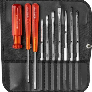 Beperkte Voorraad PB 215 L Schroevendraaierset In Roletui, Actie