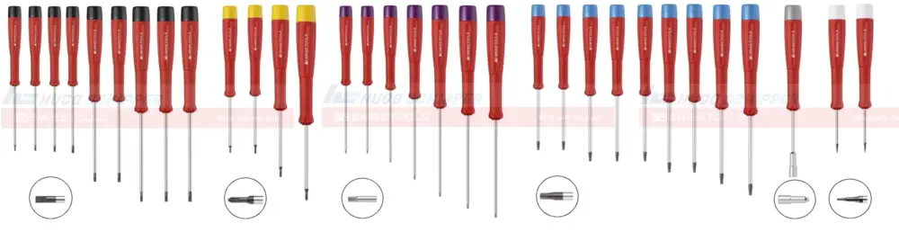 PB8000-32 dlg. elektronica schr.draaierset, Swissgrip, Aktie !! Luxe