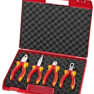Knipex 00 20 15 compactdoos 4 -delig VDE Hete Deal