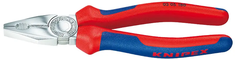 Knipex 03 05 160 kombi-tang verchroomd/comfort 160 mm Favoriet