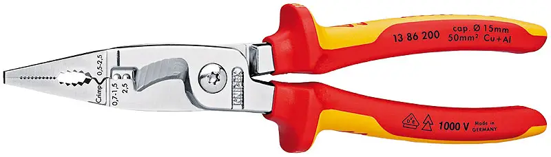 Beperkt Aanbod Knipex 13 86 200 elektro-installatietang VDE