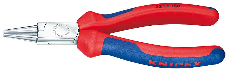 Luxe Knipex 22 05 160 rondbuigtang verchr./comfort 160 mm