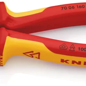 Knipex 70 06 160 zijsnijtang verchroomd/comfort 160 mm VDE Seizoensaanbieding