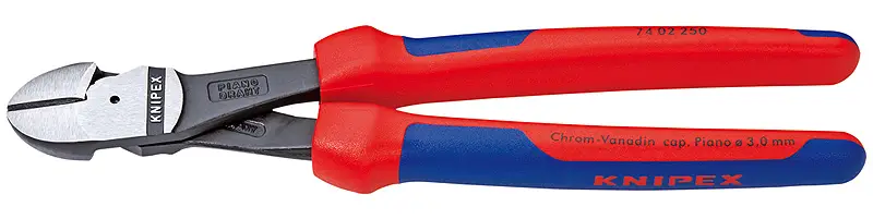 Limited Edition Knipex 74 02 250 kracht-zijsnijtang gep./comfort 250 mm