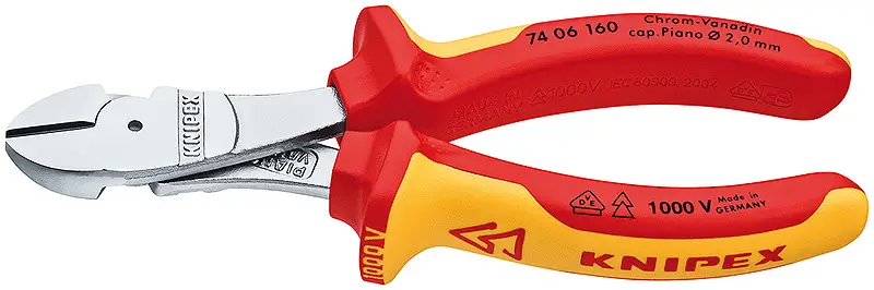 Knipex 74 06 250 kracht-zijsnijtang comfort 250 mm VDE Bulkbestelling