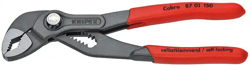 Beperkt Aanbod Knipex 87 01 150 waterpomptang Cobra gepolijst 150 mm