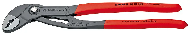 Wereldwijde Verzending Knipex 87 01 300 waterpomptang Cobra gepolijst 300 mm
