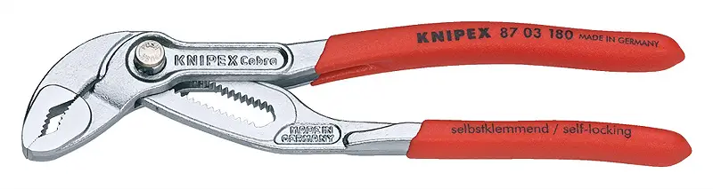 Knipex 87 03 125 waterpomptang Cobra verchr. 125 mm Bestseller