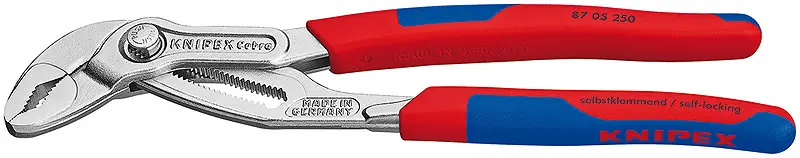 Knipex 87 05 300 waterpomptang Cobra verchr. 300 mm Garantie Inbegrepen