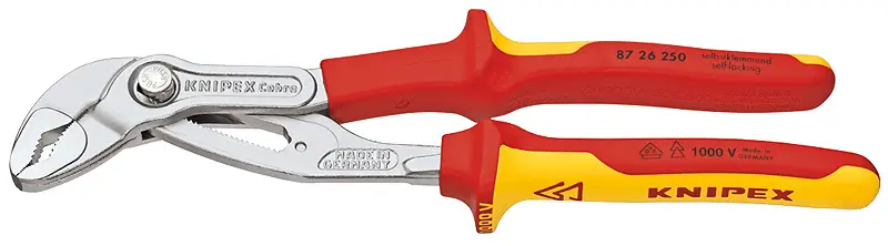 Authentiek Knipex 87 26 250 waterpomptang Cobra verchr. 250 mm VDE