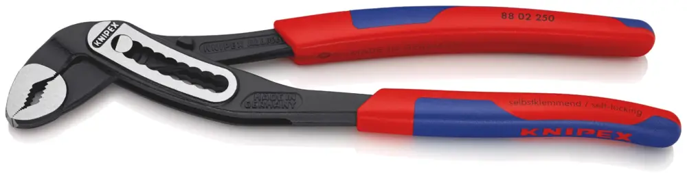 Knipex 88 02 250 waterpomptang Alligator gepol. 250 mm Gecertificeerd