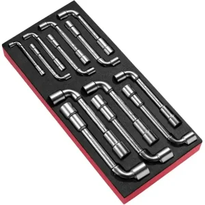 Alleen Vandaag Facom MODM.75 Module 13 Gebogen Open Pijpsleutels Met Ogv-Profiel 6-Kant