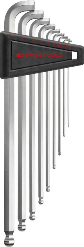 PB2222.LH-10 Inbussleutelset 90-100graden, aktie !! Beperkt Aanbod