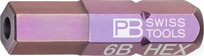 Gereduceerde Prijs PB C6.210B/6 bit voor inbus schroeven, met gat