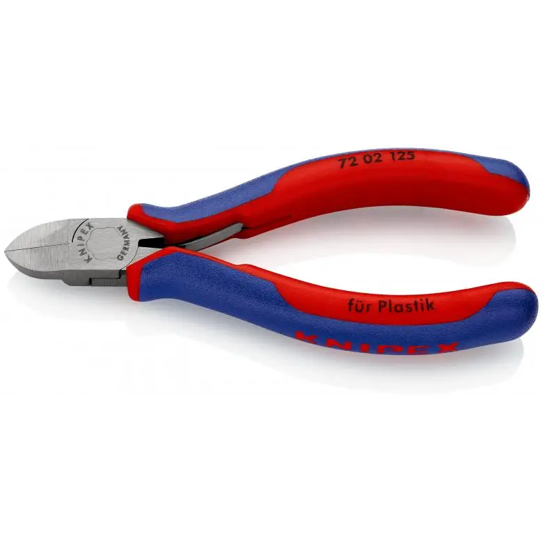 Seizoensaanbieding Knipex Zijsnijtang voor kunststof + veer 125 mm