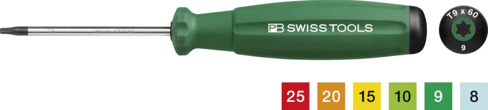 Direct Verzonden PB 8400.25-120 RE Rainbow torx schroevendraaier