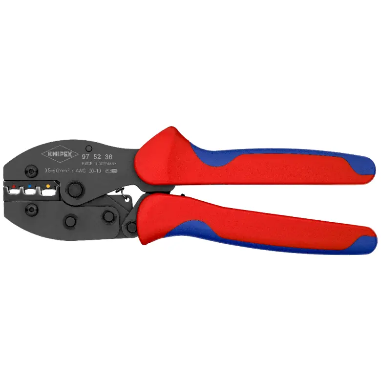 Knipex PreciForce krimptang geïsoleerde kabelschoenen Laatste Kans