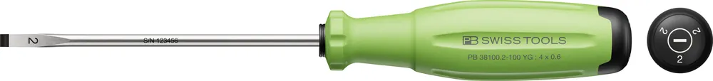Direct Verzonden PB 38100.2-100 YG, Evo sleufschroevendraaier
