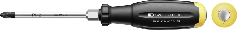Flitsaanbieding PB 38190.2-100 D S, Evo Phillips schroevendraaier
