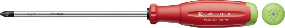 Uitverkoop PB 38192.1-130, Evo Pozidriv schroevendraaier lang