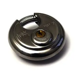 Wereldwijde Verzending DX® Discusslot Ø 70 mm op sleutelnummer 717