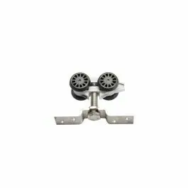 284N/RVS-Hangrol met bevestigingsplaat (kunststof body) Luxe