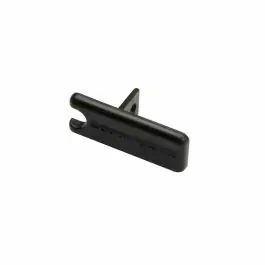 506-Zenith glasrail eindstukje kunststof zwart Wereldwijde Verzending