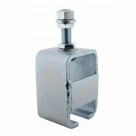 4R/307SC-Raildrager gesloten, staal Gecertificeerd