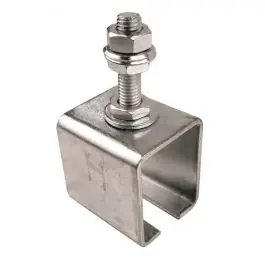 4R/290S-Raildrager open, staal Gratis Verzending