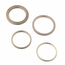 Wereldwijde Verzending Interdynamics reductiering - van 22,23 naar 20mm - dikte 2,2mm