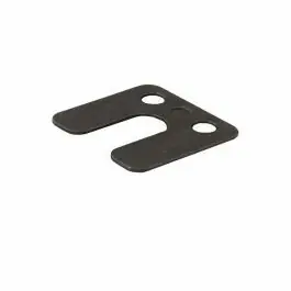 Bulkbestelling Gb Hogedrukplaat met sleuf 2 x 70 x 70mm ABS 34842