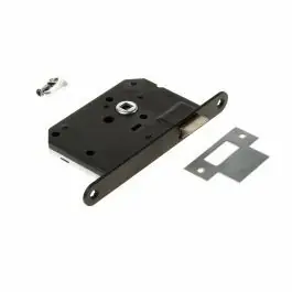 Woningbouw loopslot zwart doornmaat.50+sl.pl. Nieuw Model